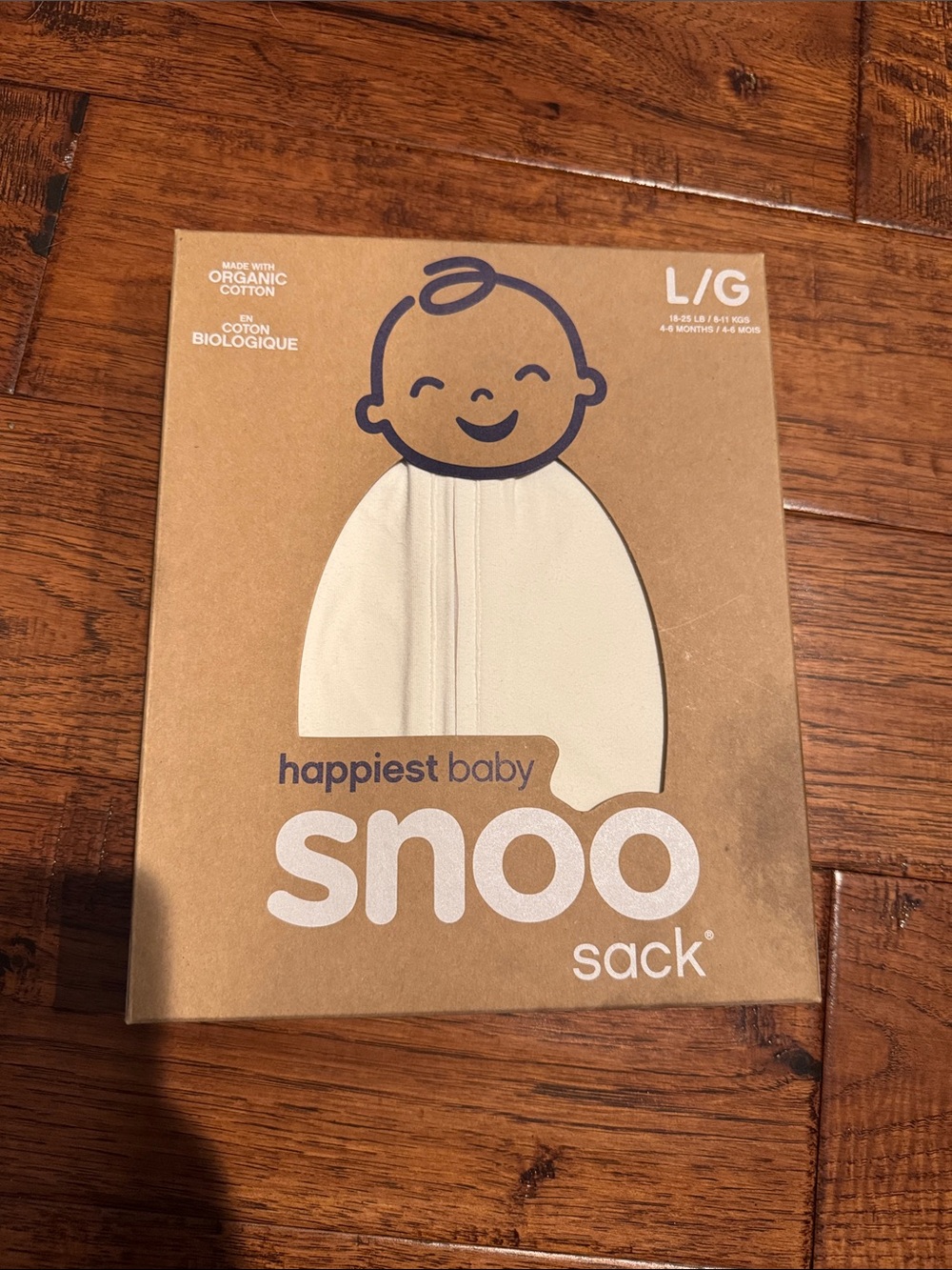 SNOO Sack Baby Sleep Sack - Cream (L/G)